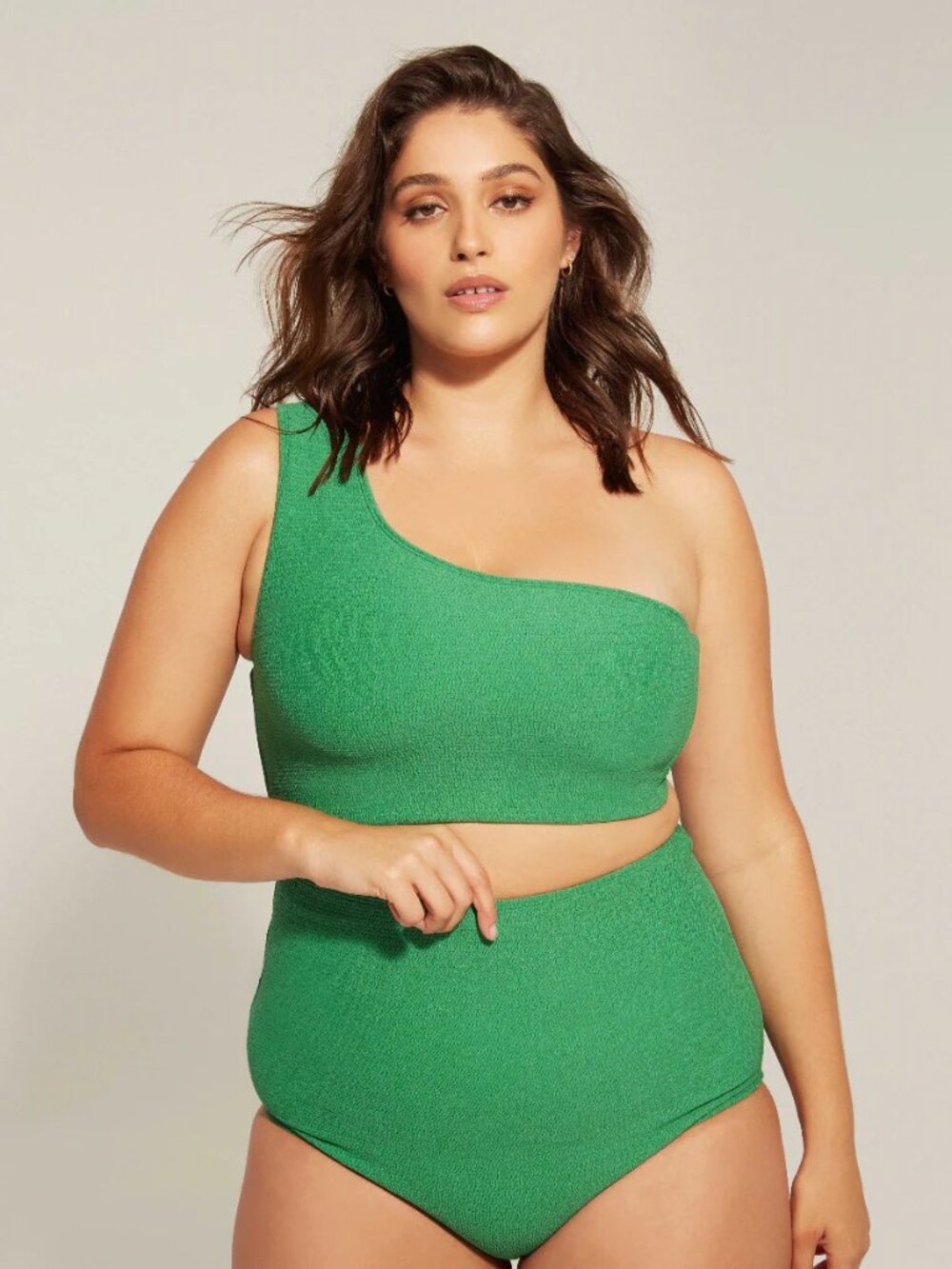 Saint Somebody By My Side Bright Green Bikini (18-20 US)